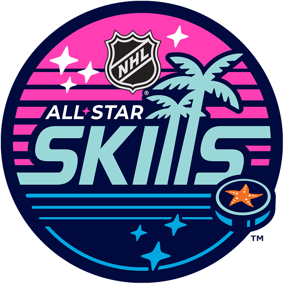 NHL All-Star Game 2023 Event Logo iron on heat transfer